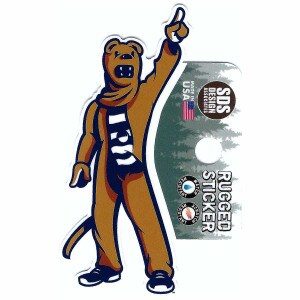 Penn State Nittany Lion Mascot rugged sticker
